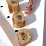 sushi di patate e pancetta