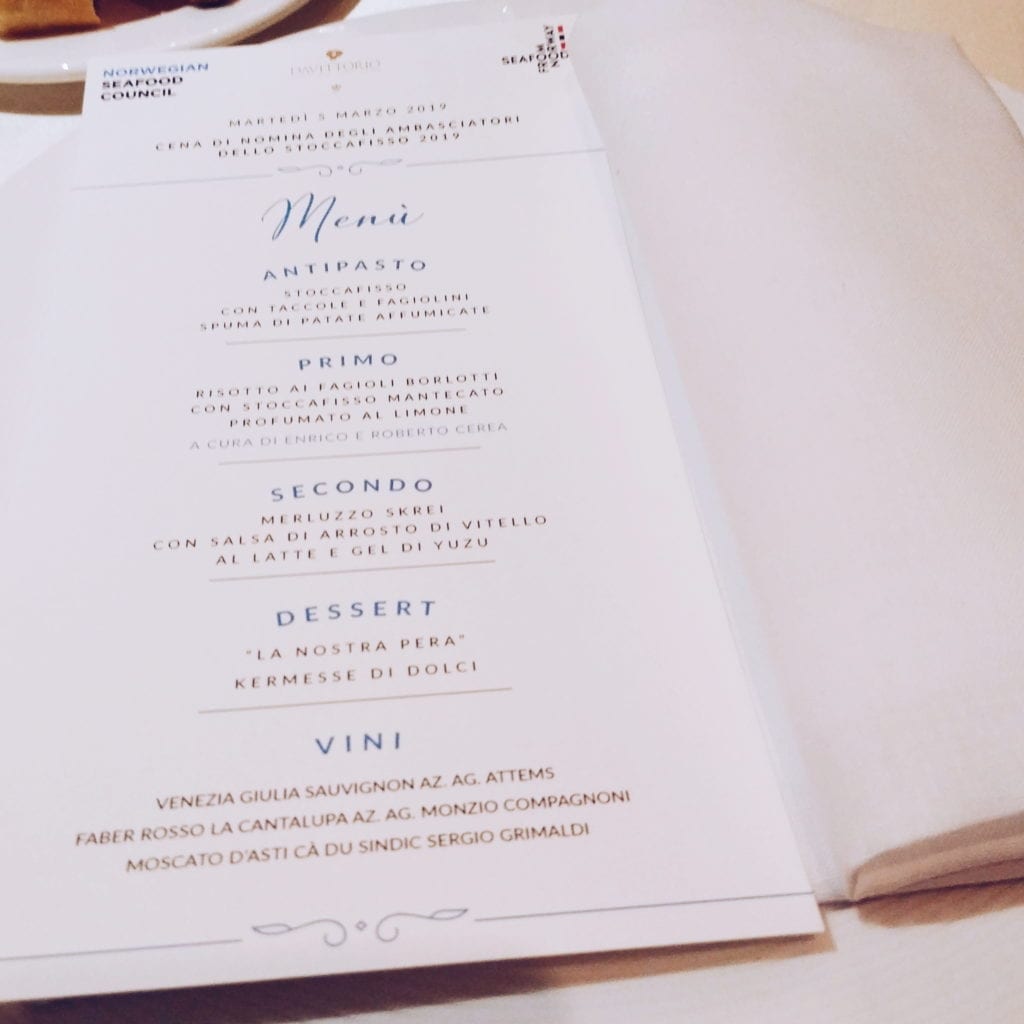 cerea da vittorio stoccafisso norvegese