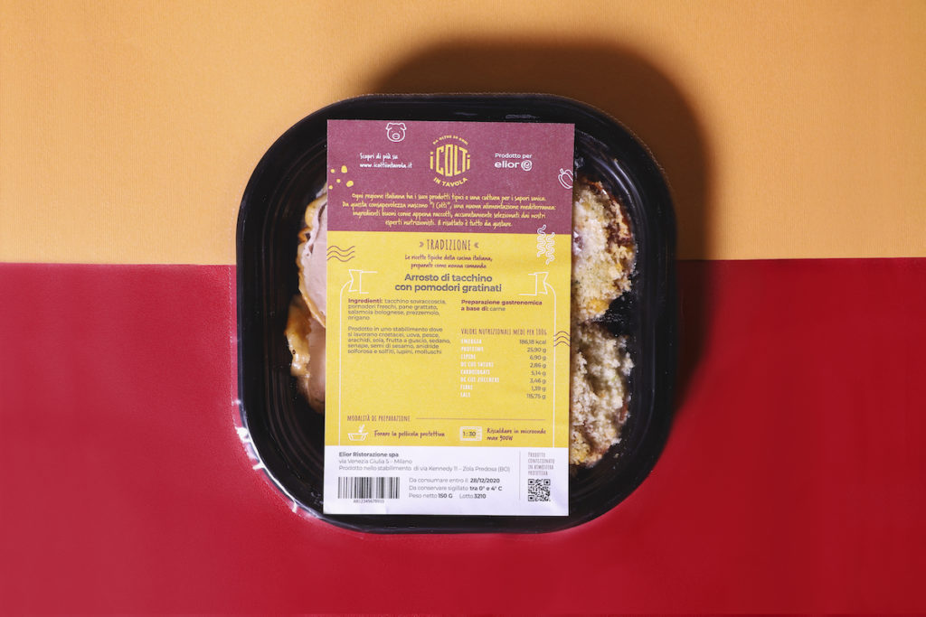 piatti pronti i colti in tavola