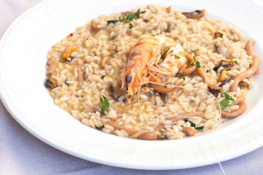 risotto di pesce