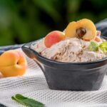gelato alla pesca fatto in casa senza zucchero