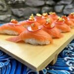 NIGIRI DI SALMONE ricetta